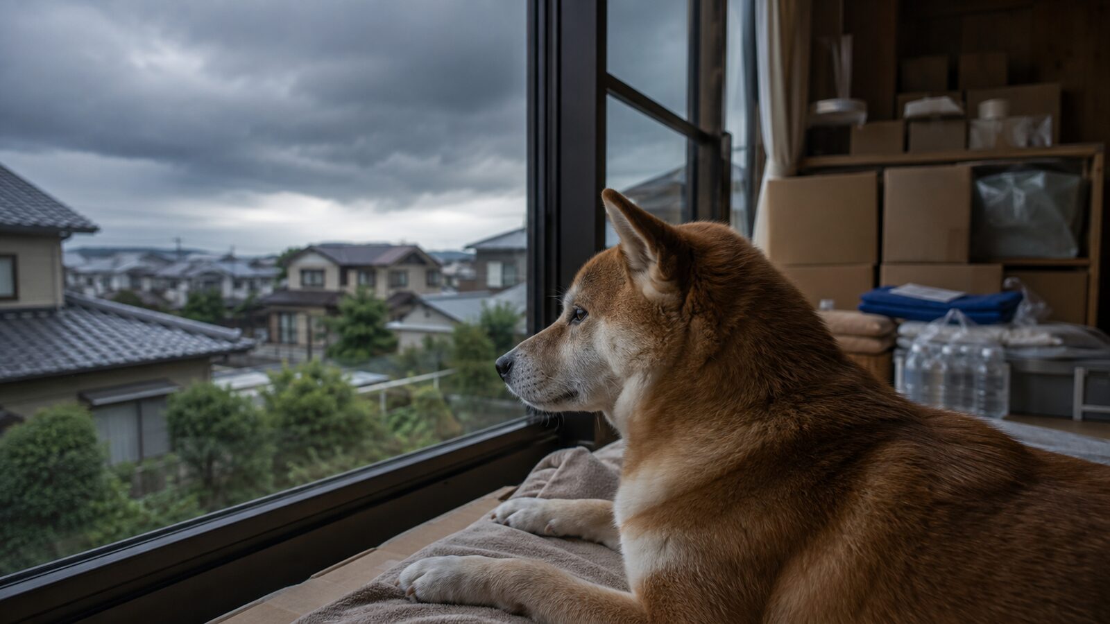 福岡県内の動物愛護センターに相談する飼い主のイメージ